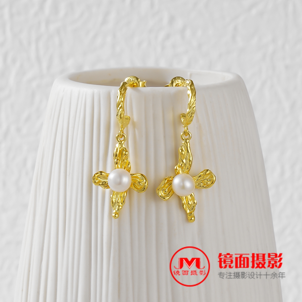 耳饰 珍珠金属